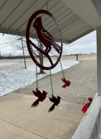 Cardinal Wind Chime!