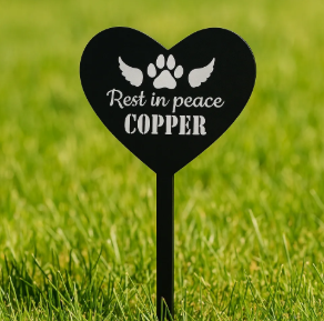 Pet Memorial Sign Ground Stake