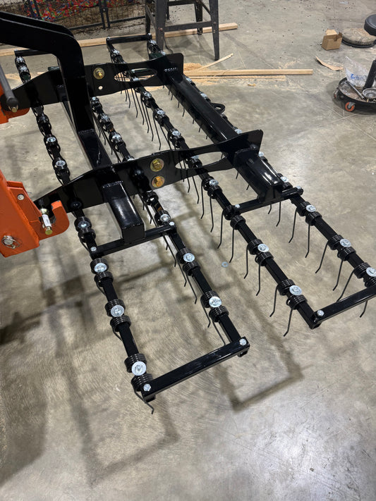 Three Point Lawn Dethatcher