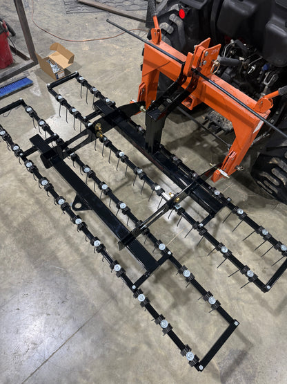 Three Point Lawn Dethatcher