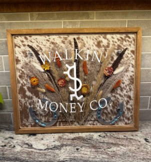 Western Acrylic Wall Sign